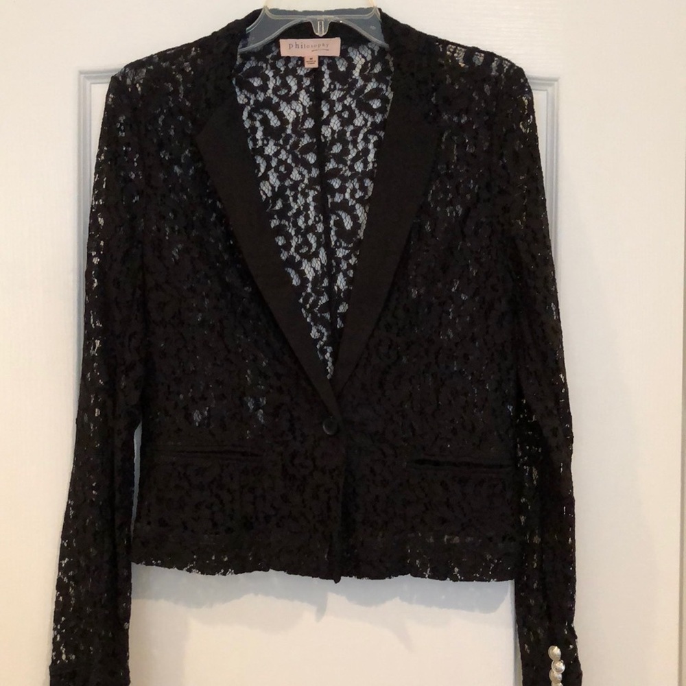 Philosophy Lace Blazer
